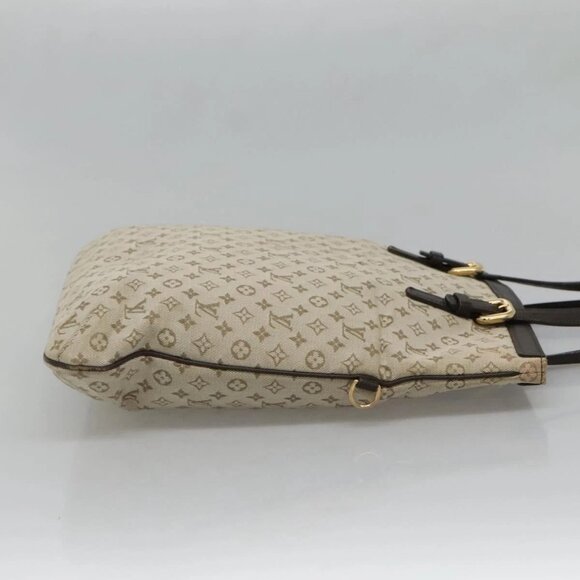 LOUIS VUITTON Monogram Mini Françoise Tote Bag 2way Khaki M92209 LV Auth - Picture 6 of 16